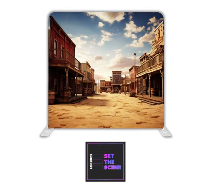 The Wild West Pillowcase Backdrop Cover