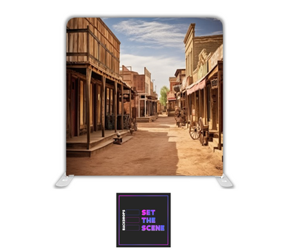 Wild Wild West Pillowcase Backdrop Cover