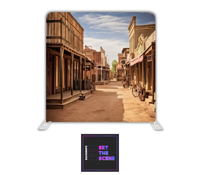 Wild Wild West Pillowcase Backdrop Cover