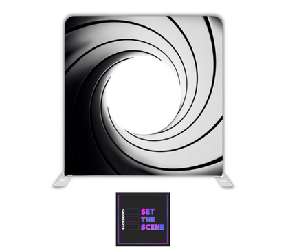 Gun Barrel Pillowcase Backdrop Cover