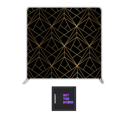 Geometric Pillowcase Backdrop Cover