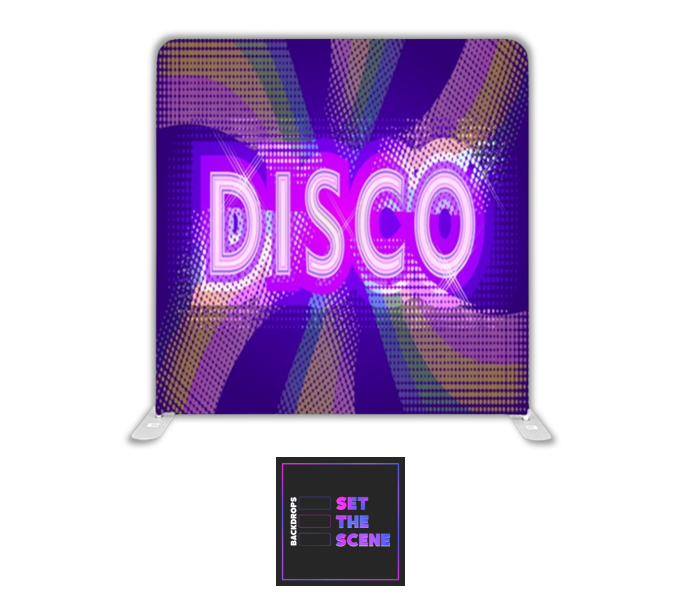 Disco Pillowcase Backdrop Cover