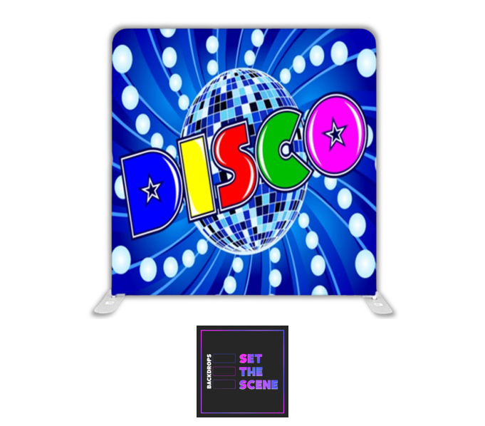 Disco Pillowcase Backdrop Cover