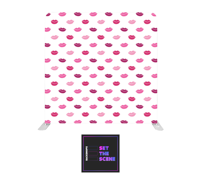 Mwah Pillowcase Backdrop Cover